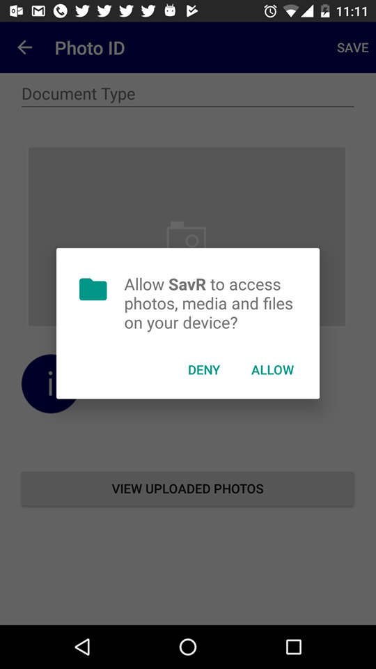 Allow apps access to mic
